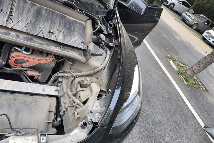 Used Tesla Model Y 2023 Rear-Wheel-Drive Version Engine Bay Left