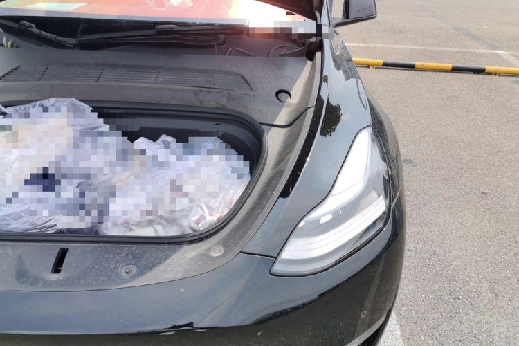 Used Tesla Model Y 2023 Long-Range All-Wheel-Drive Version Engine Bay Left