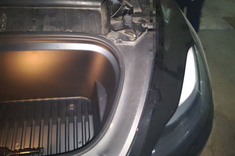 Used Tesla Model Y 2023 Rear-Wheel-Drive Version Engine Bay Left