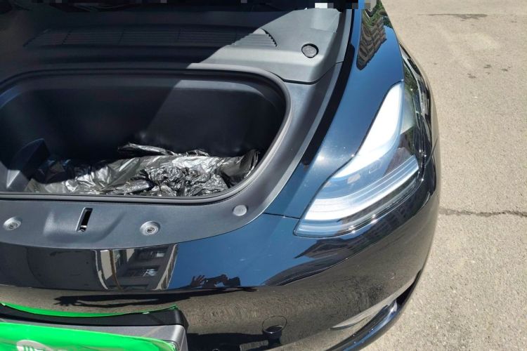 Used Tesla Model Y 2023 Long-Range All-Wheel-Drive Version Engine Bay Left