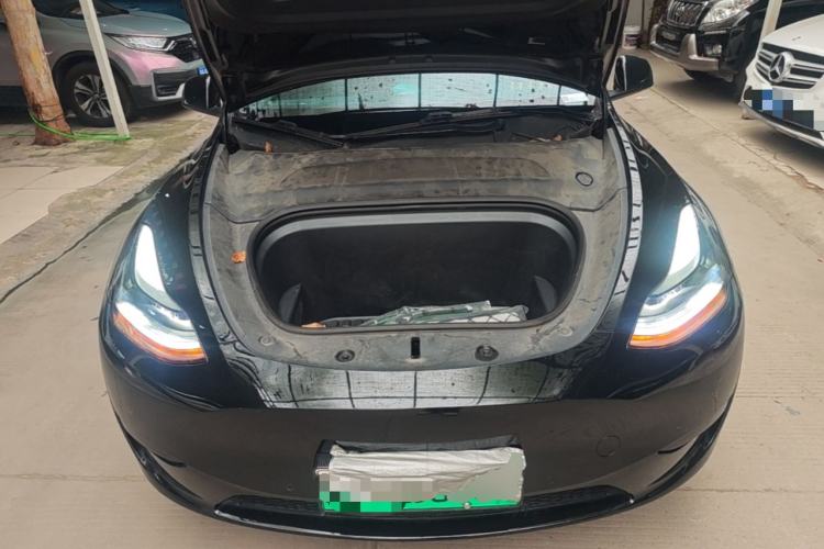 Used Tesla Model Y 2023 Rear-Wheel-Drive Version Engine Bay
