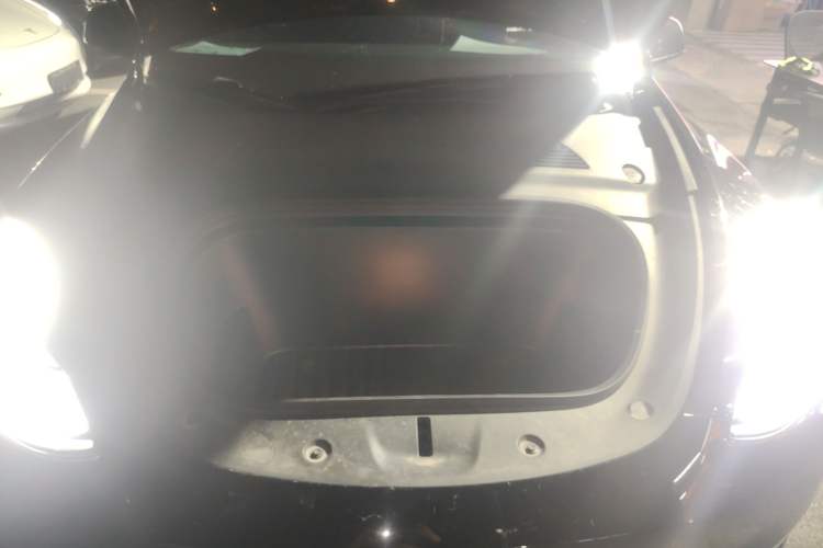 Used Tesla Model Y 2023 Long-Range All-Wheel-Drive Version Engine Bay