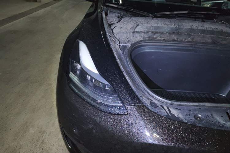 Used Tesla Model Y 2023 Rear-Wheel-Drive Version Engine Bay Right