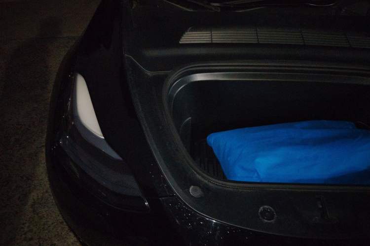 Used Tesla Model Y 2023 Rear-Wheel-Drive Version Engine Bay Right