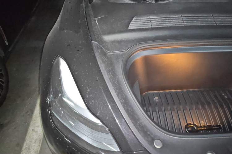 Used Tesla Model Y 2023 Rear-Wheel-Drive Version Engine Bay Right