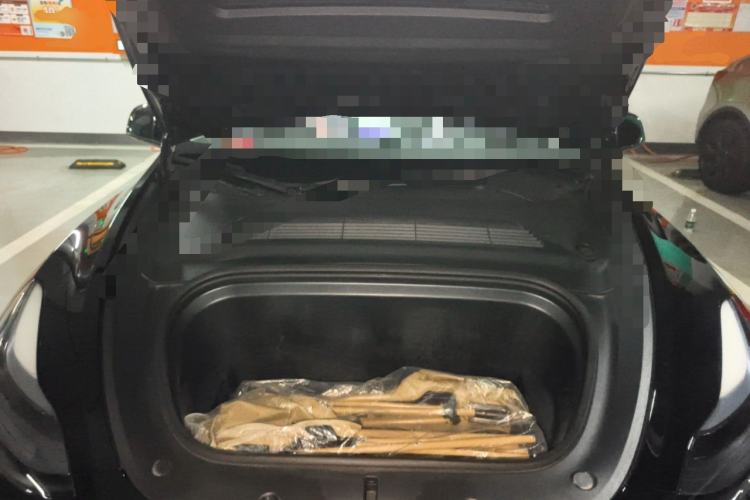 Used Tesla Model Y 2023 Rear-Wheel-Drive Version Engine Bay