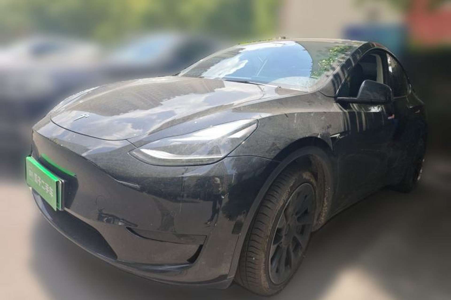 Used Tesla Model Y 2023 Rear-Wheel-Drive Version Front Left 45 Deg