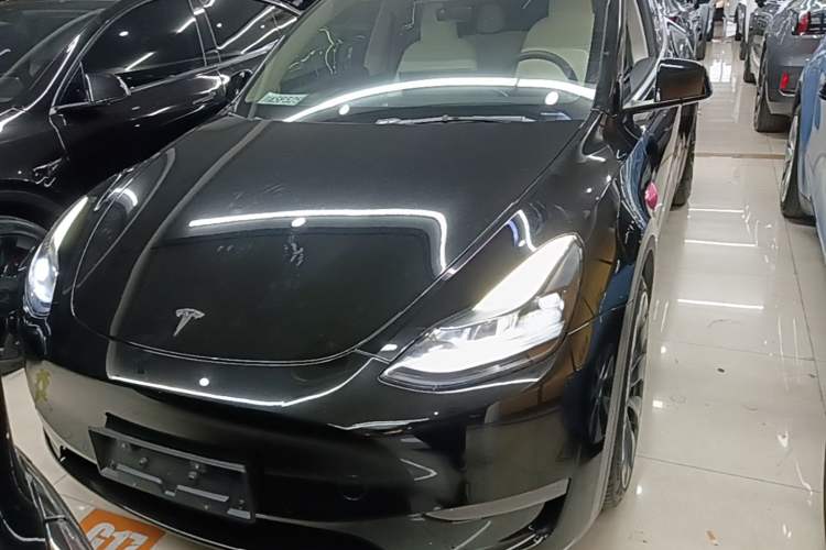 Used Tesla Model Y 2023 High-Performance All-Wheel-Drive Version Front