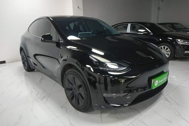 Used Tesla Model Y 2023 Long-Range All-Wheel-Drive Version Front Right 45 Deg