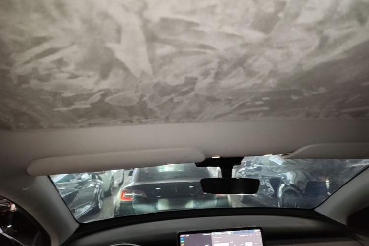 Used Tesla Model Y 2023 Rear-Wheel-Drive Version Headliner