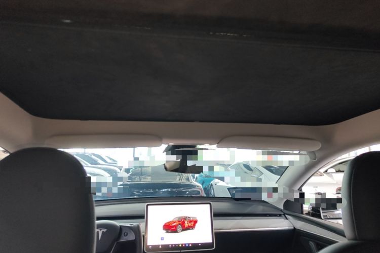 Used Tesla Model Y 2023 Rear-Wheel-Drive Version Headliner