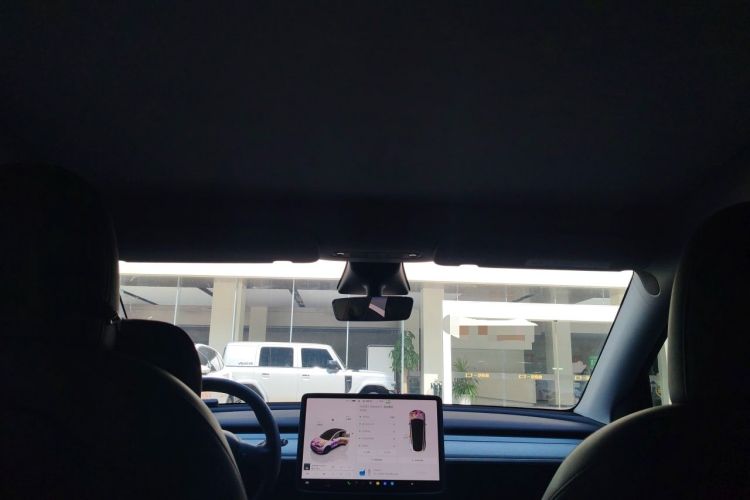 Used Tesla Model Y 2023 Rear-Wheel-Drive Version Headliner