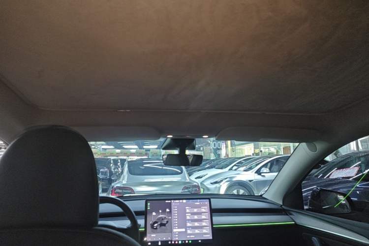 Used Tesla Model Y 2023 Rear-Wheel-Drive Version Headliner