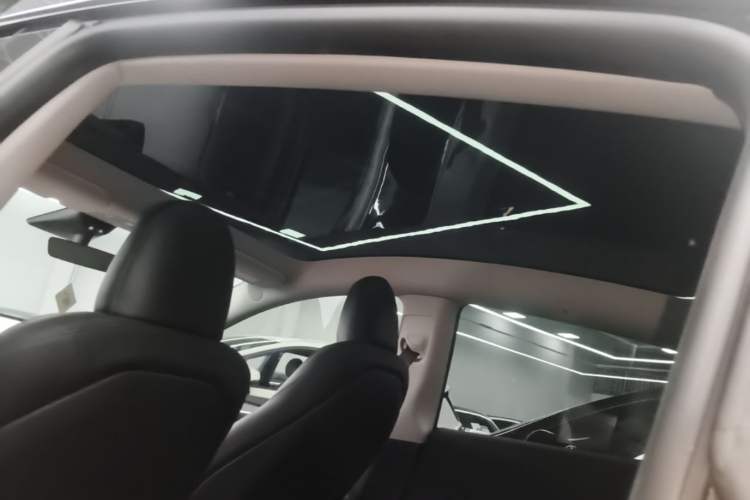 Used Tesla Model Y 2023 Rear-Wheel-Drive Version Headliner