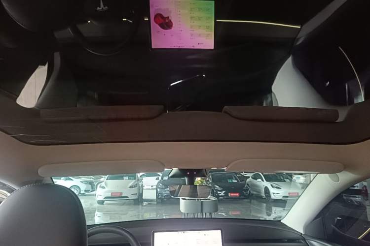 Used Tesla Model Y 2023 Rear-Wheel-Drive Version Headliner