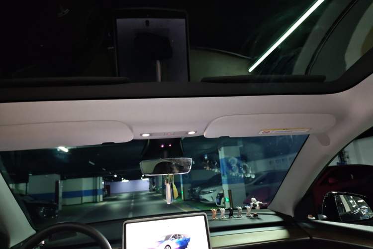 Used Tesla Model Y 2023 Long-Range All-Wheel-Drive Version Headliner