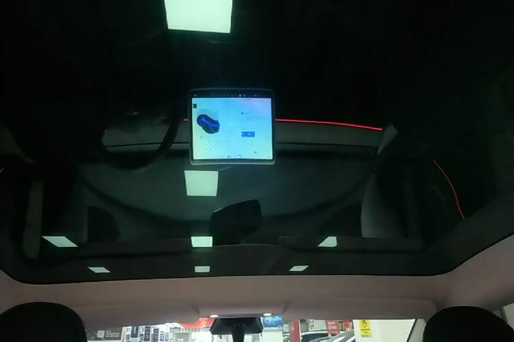 Used Tesla Model Y 2023 Rear-Wheel-Drive Version Headliner