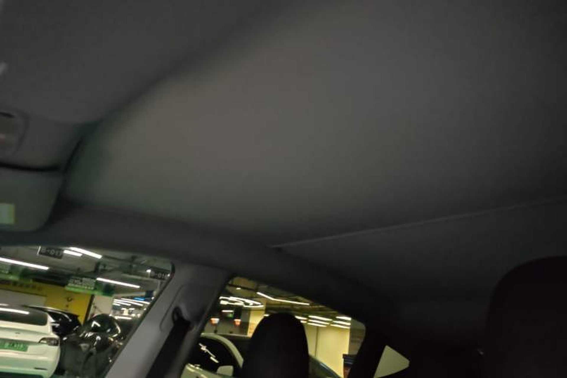 Used Tesla Model Y 2023 Long-Range All-Wheel-Drive Version Headliner