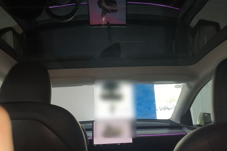 Used Tesla Model Y 2023 Rear-Wheel-Drive Version Headliner