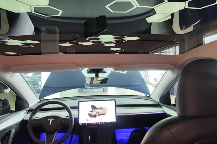 Used Tesla Model Y 2023 Rear-Wheel-Drive Version Headliner
