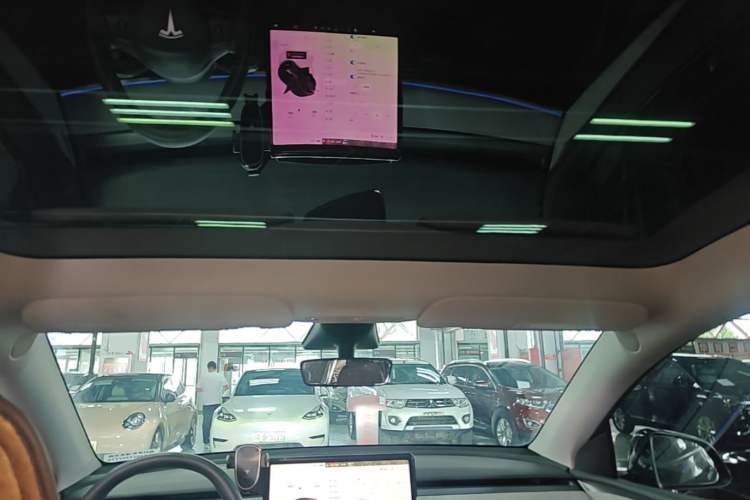 Used Tesla Model Y 2023 Rear-Wheel-Drive Version Headliner