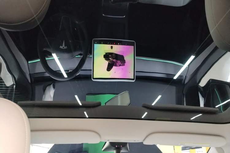 Used Tesla Model Y 2023 Rear-Wheel-Drive Version Headliner