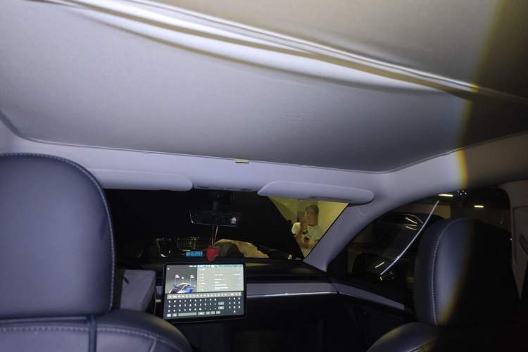 Used Tesla Model Y 2023 Rear-Wheel-Drive Version Headliner