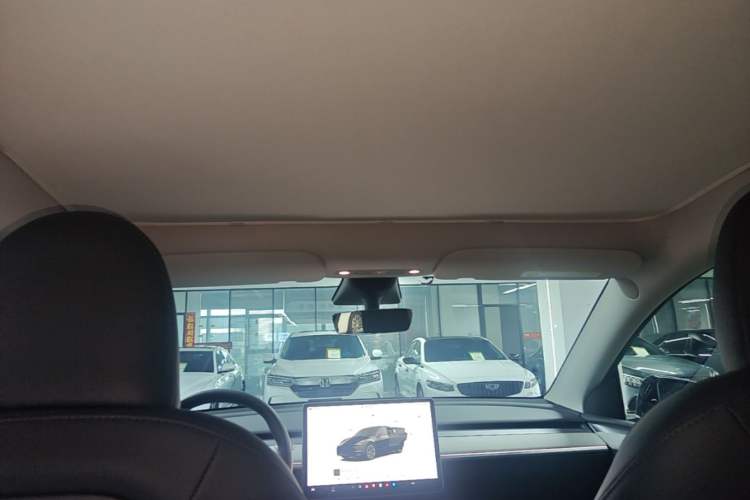 Used Tesla Model Y 2023 Long-Range All-Wheel-Drive Version Headliner