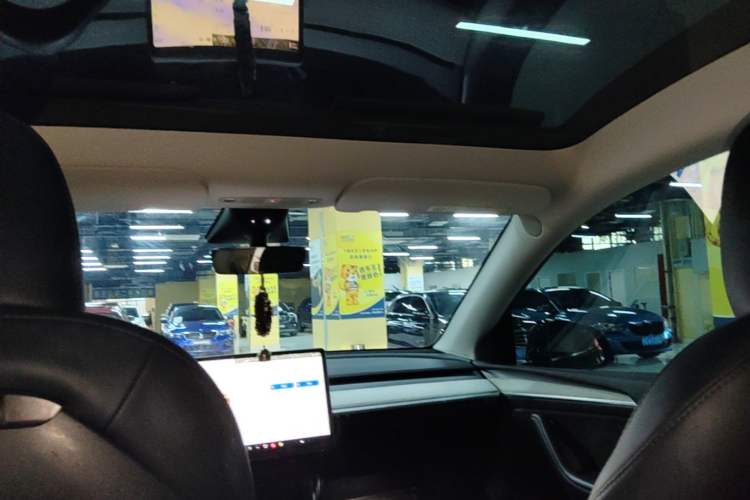 Used Tesla Model Y 2023 Long-Range All-Wheel-Drive Version Headliner
