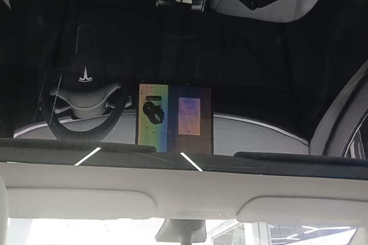 Used Tesla Model Y 2023 Long-Range All-Wheel-Drive Version Headliner