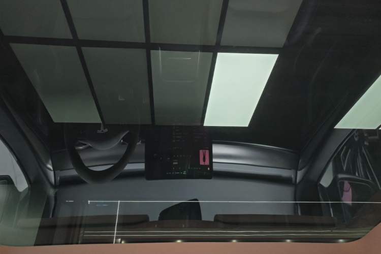 Used Tesla Model Y 2023 High-Performance All-Wheel-Drive Version Headliner