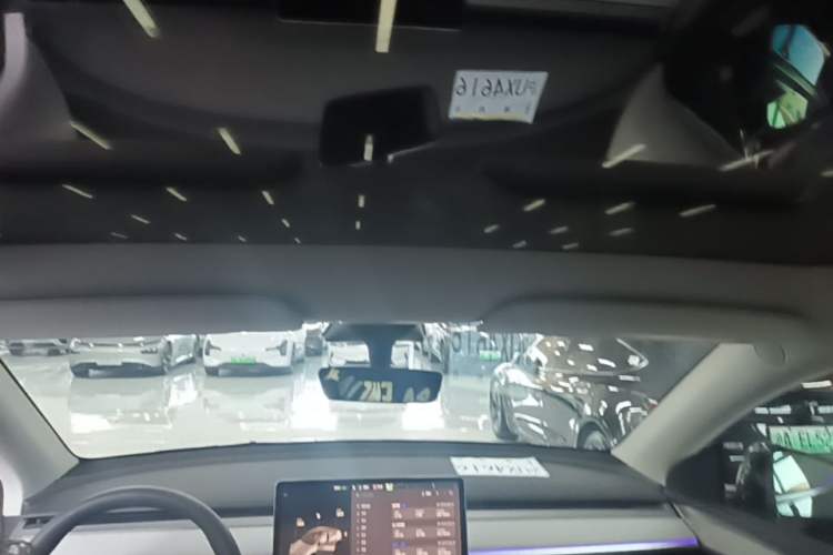 Used Tesla Model Y 2023 Rear-Wheel-Drive Version Headliner