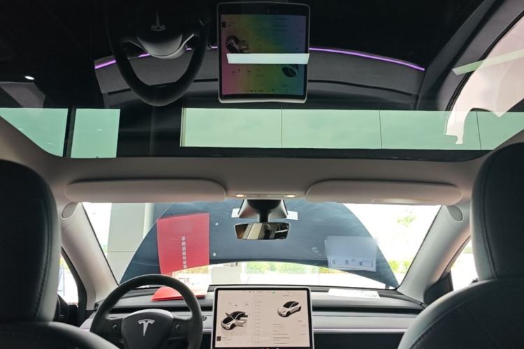 Used Tesla Model Y 2023 Long-Range All-Wheel-Drive Version Headliner