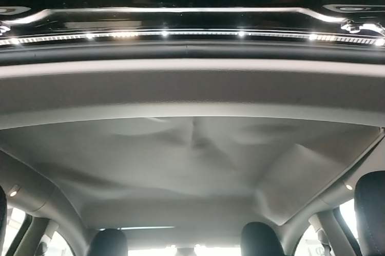 Used Tesla Model Y 2023 Rear-Wheel-Drive Version Headliner