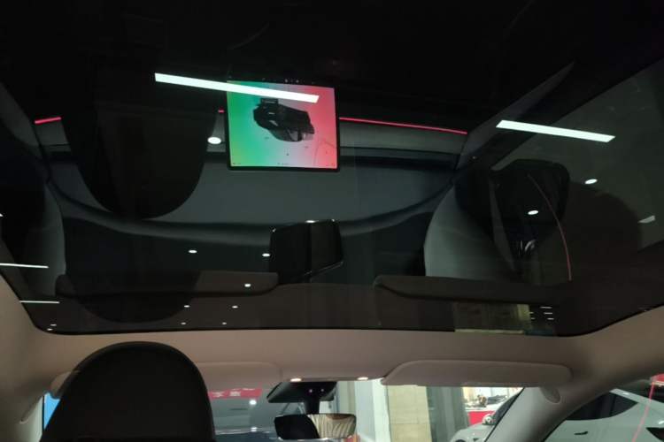 Used Tesla Model Y 2023 Long-Range All-Wheel-Drive Version Headliner