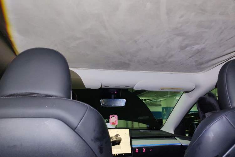 Used Tesla Model Y 2023 Rear-Wheel-Drive Version Headliner