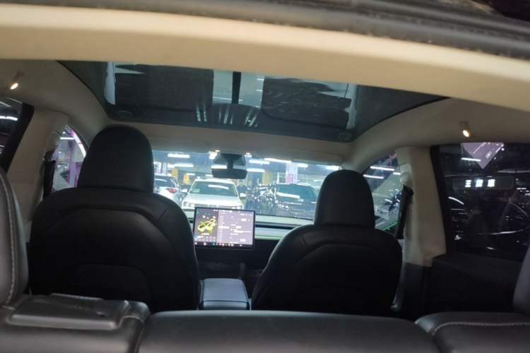 Used Tesla Model Y 2023 Rear-Wheel-Drive Version Headliner