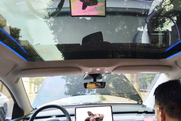 Used Tesla Model Y 2023 Long-Range All-Wheel-Drive Version Headliner