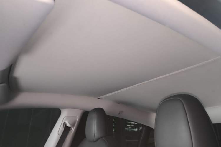 Used Tesla Model Y 2023 Rear-Wheel-Drive Version Headliner