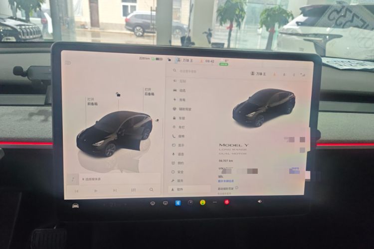 Used Tesla Model Y 2023 Long-Range All-Wheel-Drive Version Instrument Cluster
