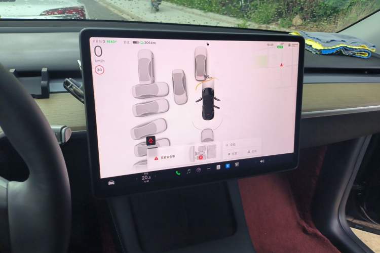 Used Tesla Model Y 2023 Long-Range All-Wheel-Drive Version Instrument Cluster