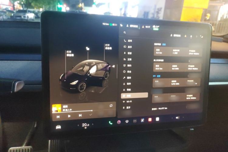 Used Tesla Model Y 2023 Rear-Wheel-Drive Version Instrument Cluster