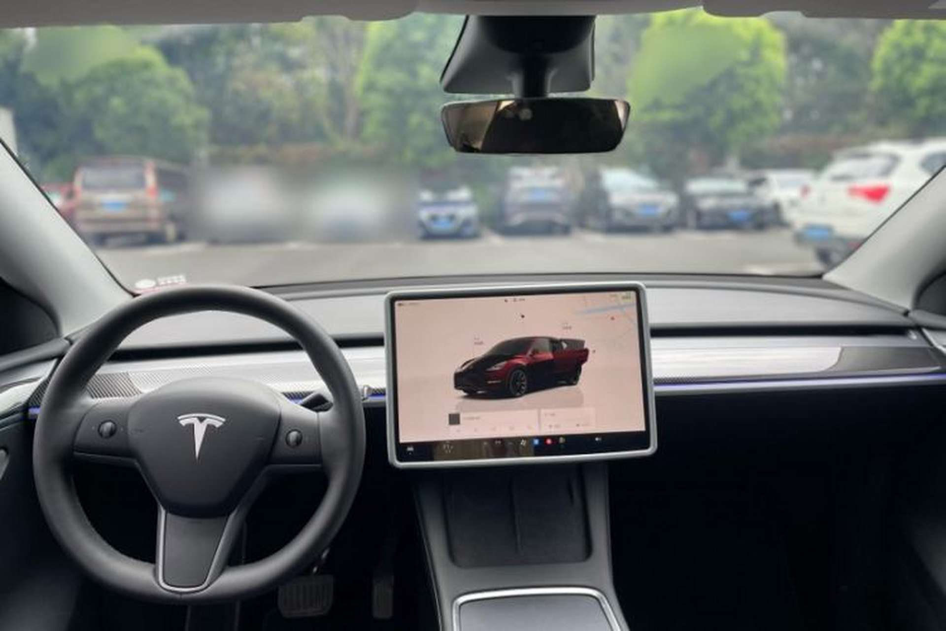 Used Tesla Model Y 2023 Long-Range All-Wheel-Drive Version Interior 2