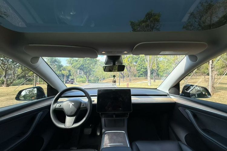 Used Tesla Model Y 2023 Long-Range All-Wheel-Drive Version Interior 3
