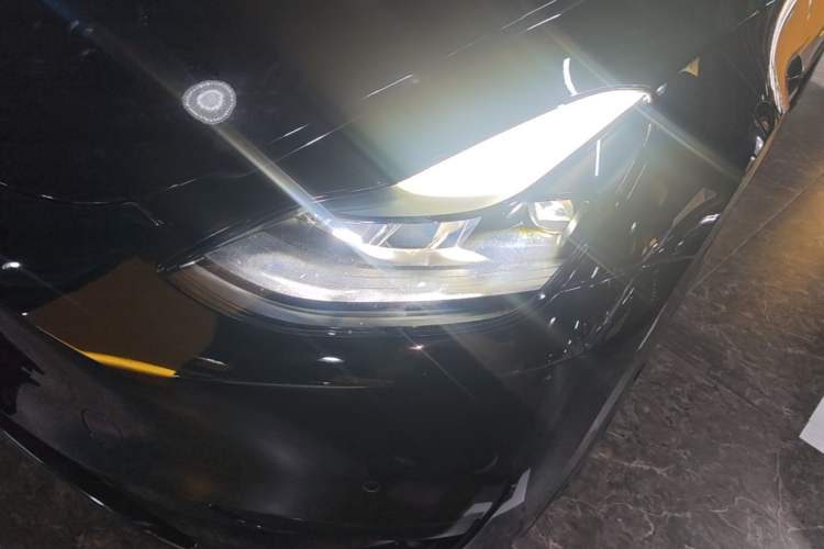 Used Tesla Model Y 2023 Rear-Wheel-Drive Version Left Front Headlight