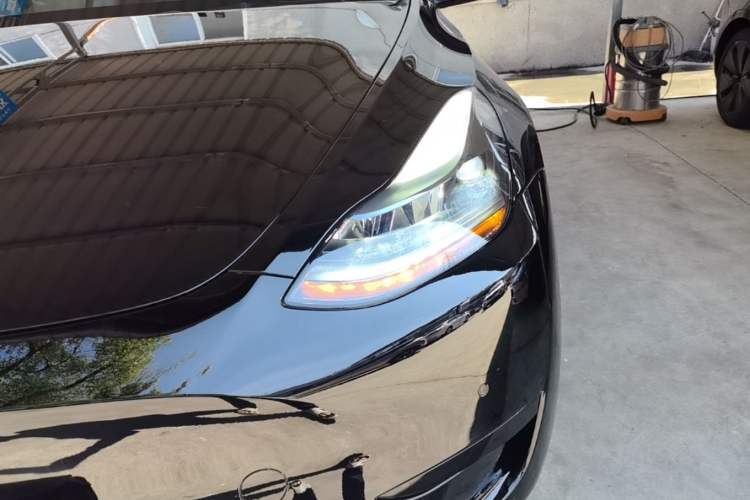 Used Tesla Model Y 2023 Rear-Wheel-Drive Version Left Front Headlight