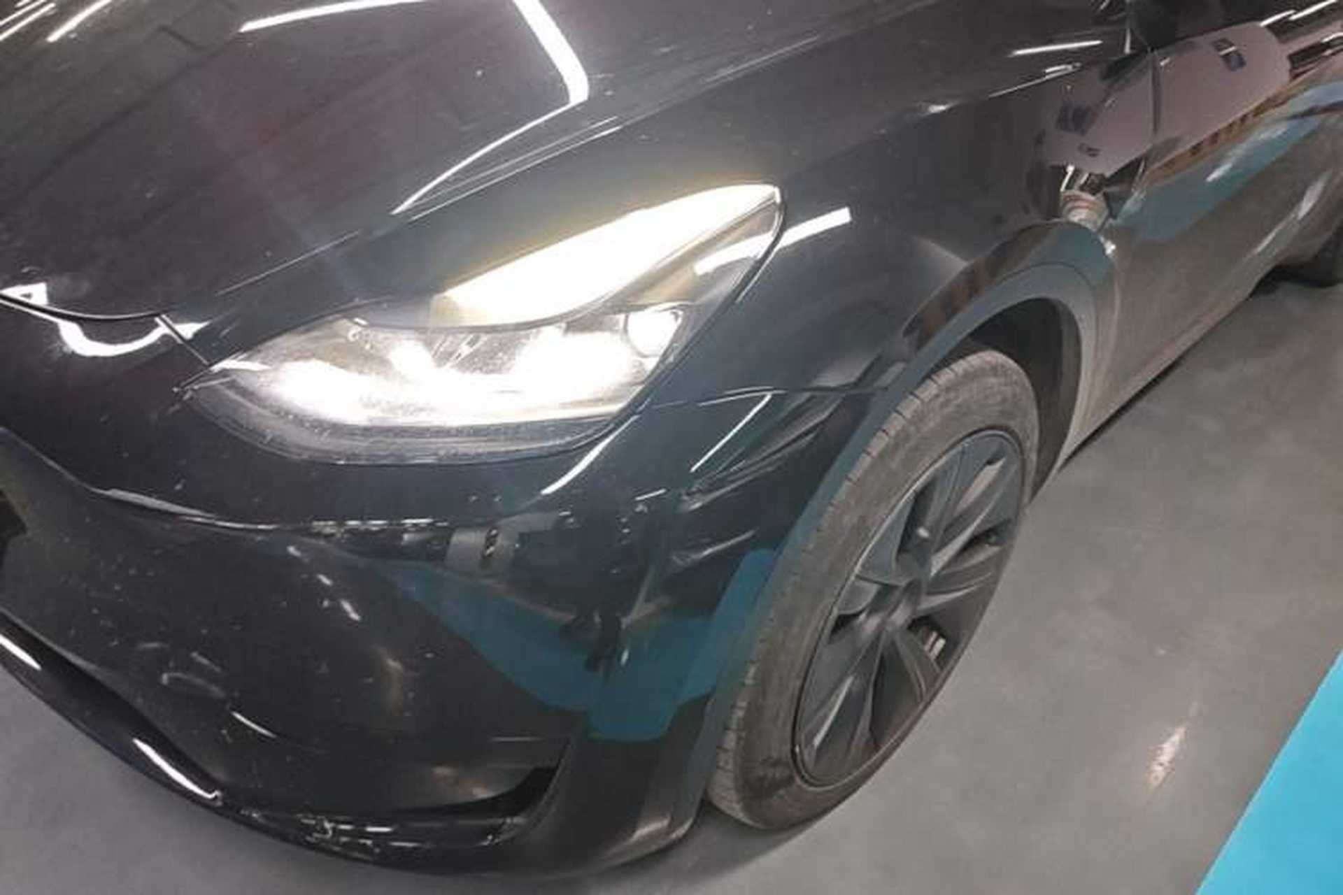 Used Tesla Model Y 2023 Rear-Wheel-Drive Version Left Front Headlight
