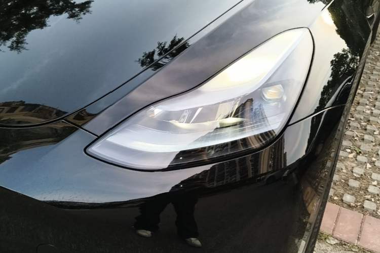 Used Tesla Model Y 2023 Long-Range All-Wheel-Drive Version Left Front Headlight