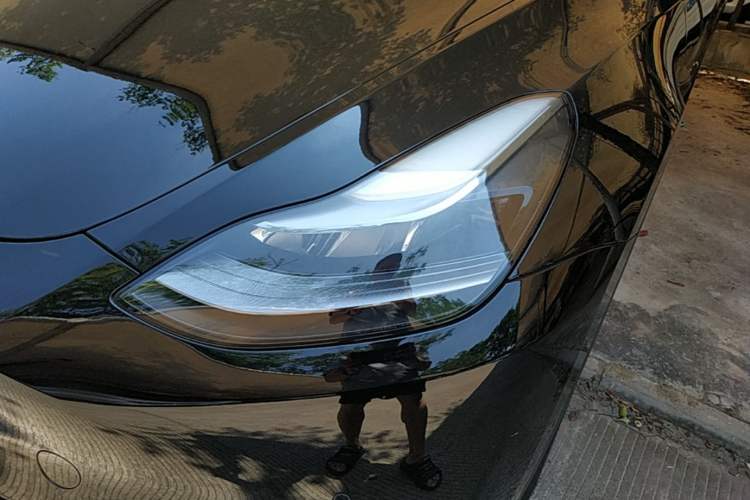 Used Tesla Model Y 2023 Rear-Wheel-Drive Version Left Front Headlight
