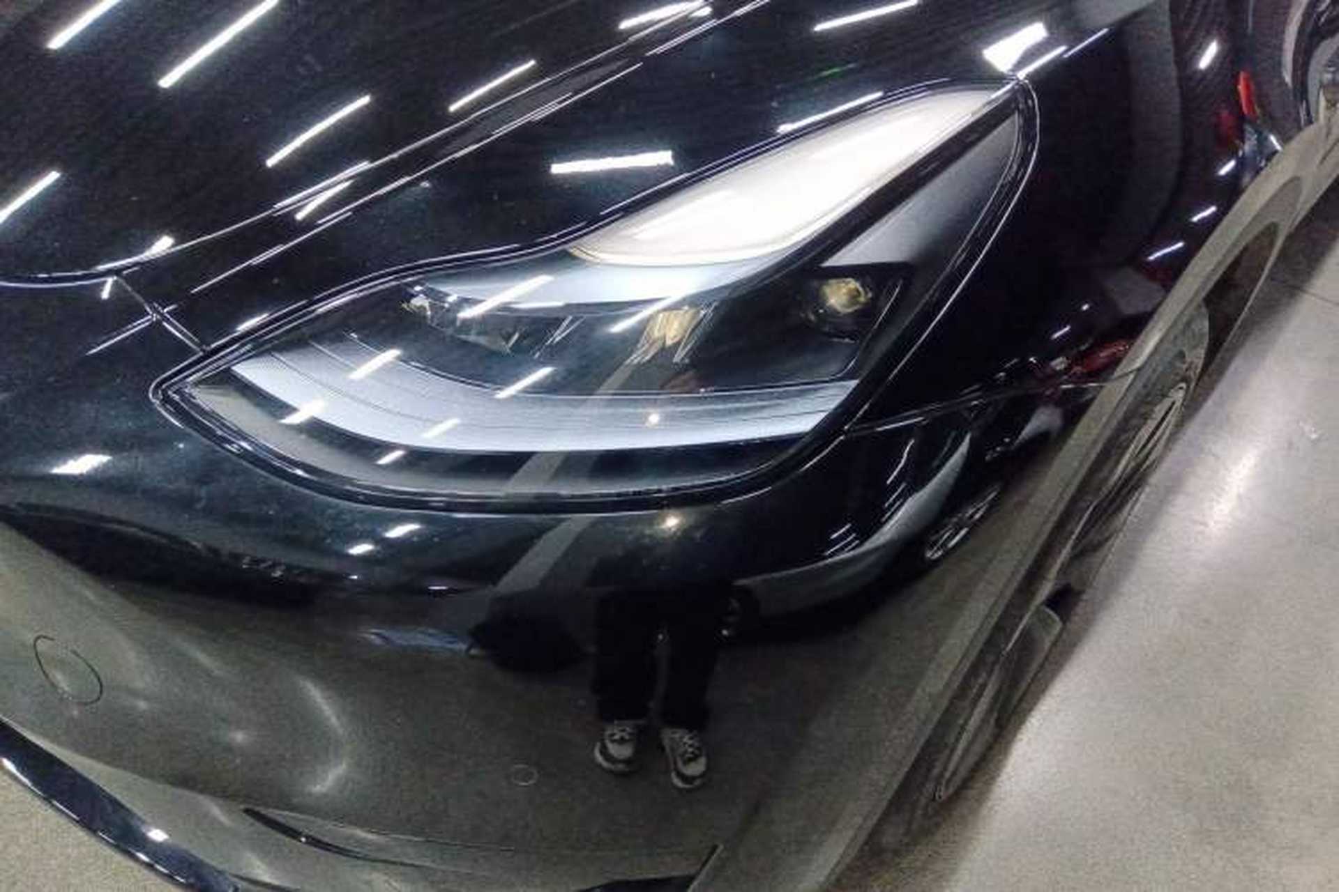 Used Tesla Model Y 2023 Rear-Wheel-Drive Version Left Front Headlight